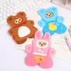 12Pcs Cratoon Animal Theme Folding Greeting Card Invitations Gift Card for Kids Birthday Baby Shower Back To Shool Party Decor