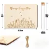 Elegant Wooden Invitation Cards Love Letters Wishing Weddings Money Gifts Ornaments Party Graduation Season Greeting Baby Shower