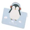 12 Sheets Cartoon Cute Animal Birthday Invitations Card Baby Shower Blessing Thank You New Year Greeting Card with Envelope