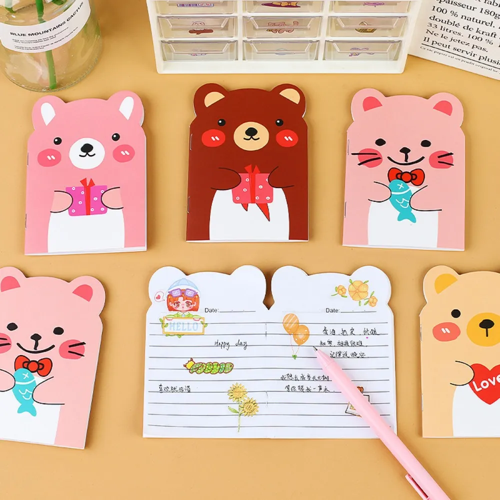 10-100Pcs Cute Cartoon Cards Happy Birthday Cards Business Postcard Decoration Greeting Card Invitations Cards School Kid Gift
