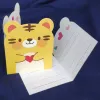 10-100Pcs Cute Cartoon Cards Happy Birthday Cards Business Postcard Decoration Greeting Card Invitations Cards School Kid Gift