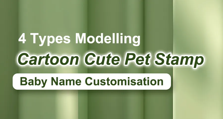 Personalized Baby Name Stamp Set - Custom Waterproof Ink Seal for School, Travel & Kindergarten, Durable Non-Fading Toy Gift