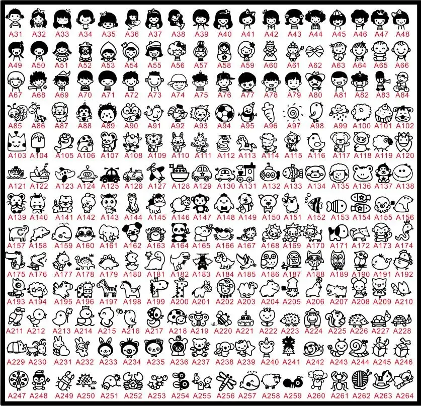 Customized Arabic Hebrew Name Stamp Waterproof Seal Custom Teacher Signature Student Child cloth ink stamp Selfing-inking stamp