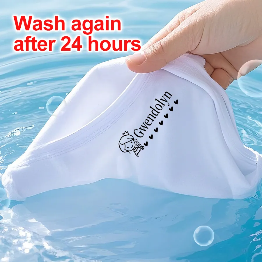 Custom Kids Name Stamp | Waterproof Non-Fading Engraved Seal | School Student Gift & Kindergarten Supplies