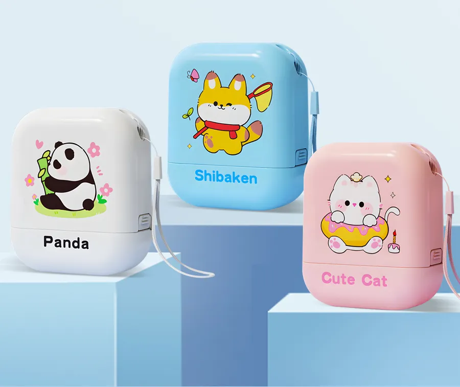 Custom Name Stamp for Laundry & Travel - Waterproof Ink Seal with Cartoon Icons, School/Kindergarten Organization Tool