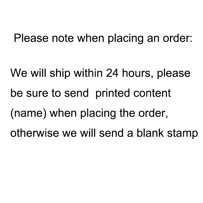 Children's Name Seal Free 5ml Ink Custom Students Name Stamp Kindergarten Clothes Waterproof Name Sticker Will Not be Washed Off