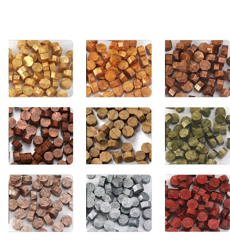 200 Pcs Wax Print Beads Wax Seal for Stamps Wax Lacquer for Seals Retro Sealing Gold Wedding Birthday Lacre for Card Making