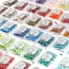 100 Pcs Wax Print Beads Retro Wax Seal for Stamps Sealing Macaron Gold Wedding Birthday Wax Lacquer for Seals Lacre Wax Seal