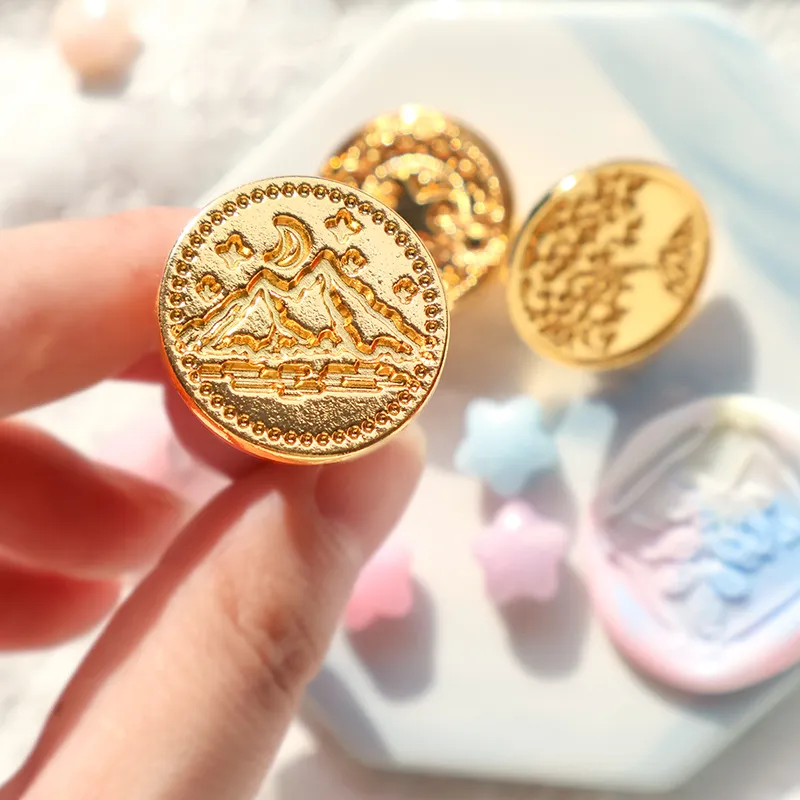 17Pcs/set Wax Seal Stamp Kit Lacquered Sealing DIY Decoration For Wedding Valentine's Day Party Invitation Scrapbook Craft Gifts