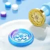 17Pcs/set Wax Seal Stamp Kit Lacquered Sealing DIY Decoration For Wedding Valentine's Day Party Invitation Scrapbook Craft Gifts