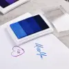 1 Piece Creative Stationery Four-Color Gradient Ink Pad DIY Finger Print Painting Seal Stamp Ink Pad
