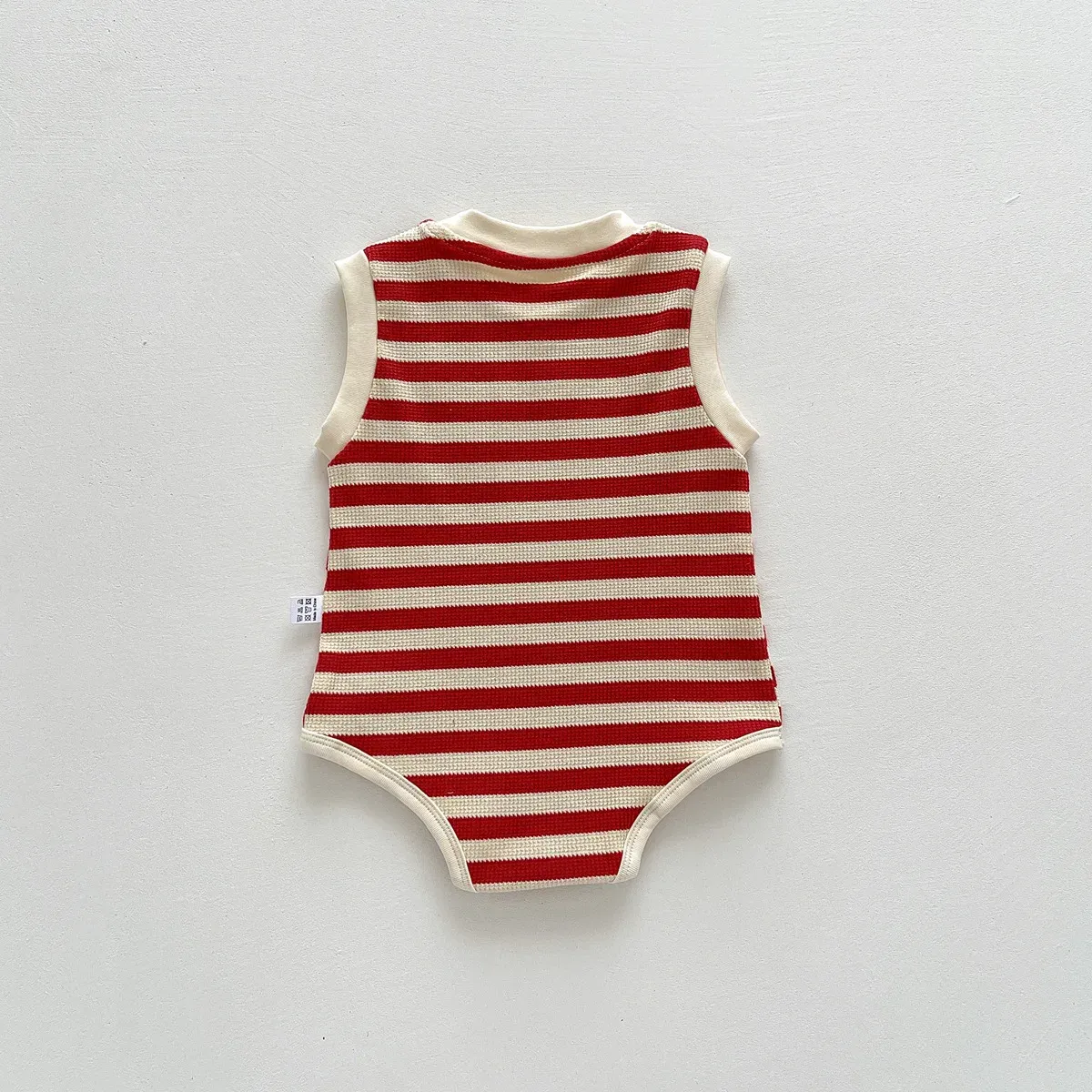 New 2024 Summer Sleeveless Knit Bodysuits Infant Baby Girls Boys One-pieces Kids Newborn Clothes- Ideal for Outdoor Activities