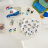 Donald Duck Bodysuits One-Pieces Baby Clothes 0-2 Years Old Cartoon Style Loose Wrap Ass Crawling Suit K594-1