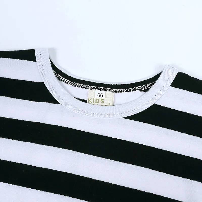 Summer Short Sleeved Baby Rompers 0-2Y Striped Onesies for Newborn Baby Boy Infant Girl Moon Printed Jumpsuit Baby Clothing