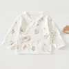 Baby Boy T Shirt Long Sleeve Summer Thin Baby Girl Top Hospital Newborn Baby Tops Tees 0 6 Months Unisex Baby Clothes