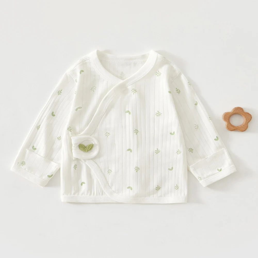 Baby Boy T Shirt Long Sleeve Summer Thin Baby Girl Top Hospital Newborn Baby Tops Tees 0 6 Months Unisex Baby Clothes
