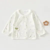 Baby Boy T Shirt Long Sleeve Summer Thin Baby Girl Top Hospital Newborn Baby Tops Tees 0 6 Months Unisex Baby Clothes