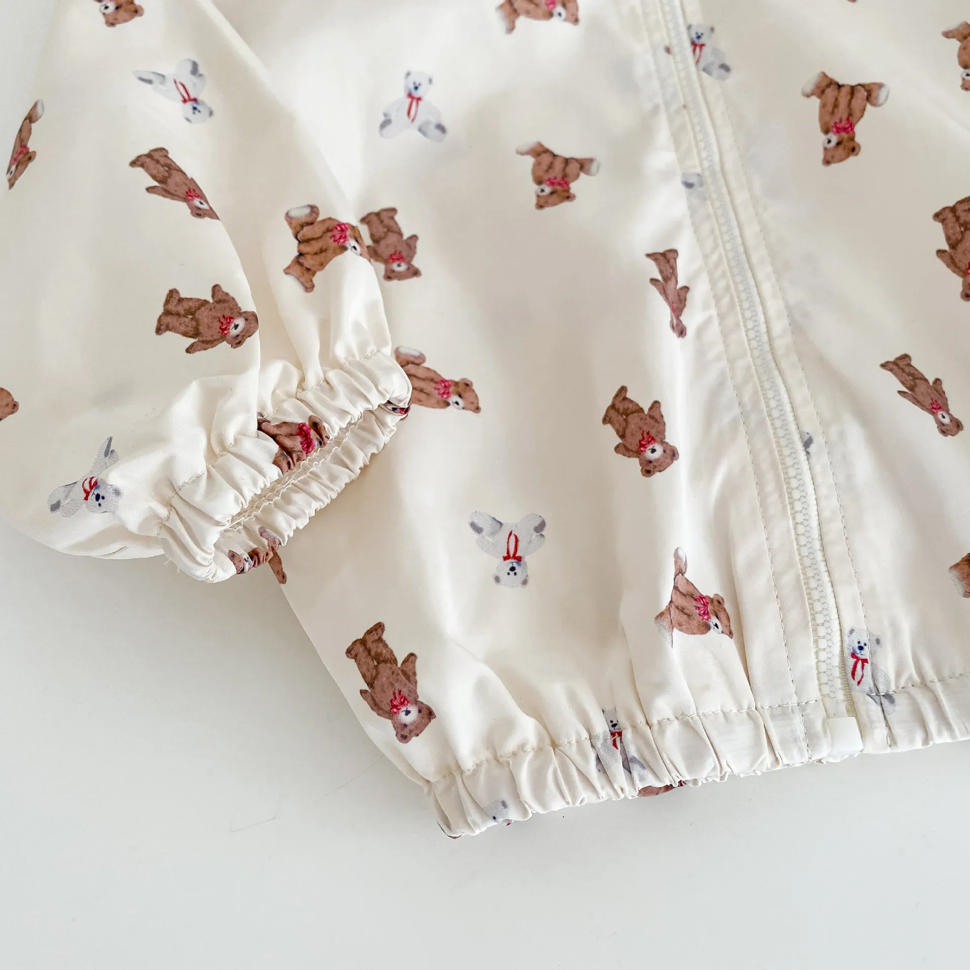 Summer Lightweight Cartoon Baby Girls Boys Hooded Sun Suits Toddler Zip Coats Infant Windbreaker Newborn Tops For 0-36 Months