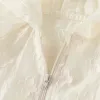 2 3 4 5 6 7 8 Years Girls Coat Spring Summer Thin Section Fashion Hooded Zipper Windbreaker Outerwear Sun Protection Clothing