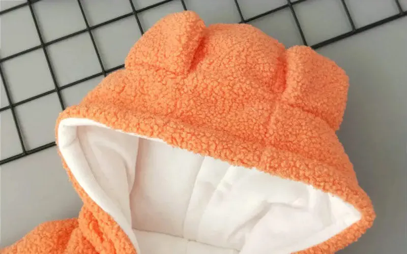 3 6 9 12 18 24 36 Months Baby Boys Jacket Autumn Winter Warm Cotton Padded Coats For Girl Cute Elephant Plush Princess Outerwear