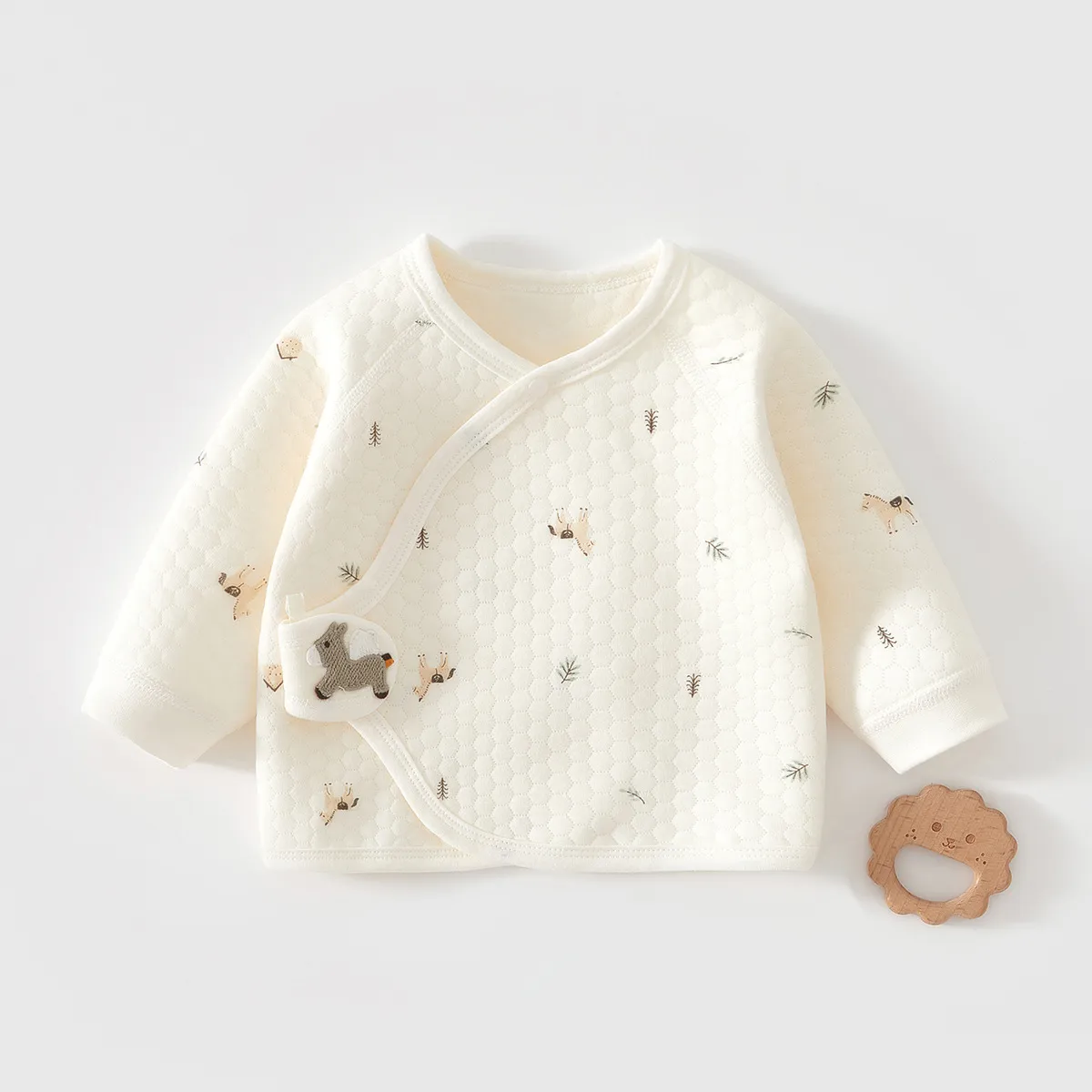 High Quality Baby Jacket for Newborns Aged 0-3 Months, Soft and Warm for Baby Girls Cartoon Pattern Baby Boy Coat