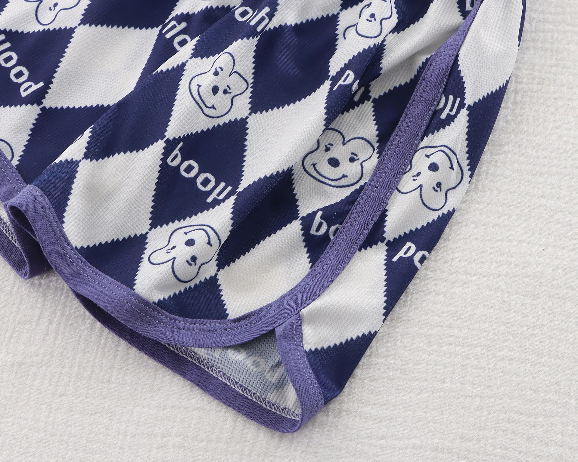 Children Clothing Set Boys and Girls' Clothes Summer Ice Silk Short Sleeved Baby 2Pcs Sets Toddler Loungewear Soft Pajamas 1-7Y