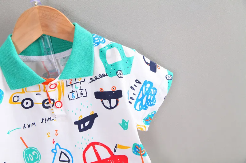 New Summer Baby Girls Clothes Suit Fashion Children Boys Cotton T-Shirt Shorts 2Pcs/Sets Toddler Casual Clothing Kids Tracksuits