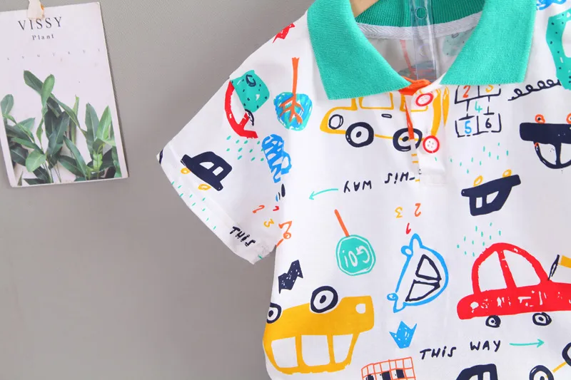 New Summer Baby Girls Clothes Suit Fashion Children Boys Cotton T-Shirt Shorts 2Pcs/Sets Toddler Casual Clothing Kids Tracksuits