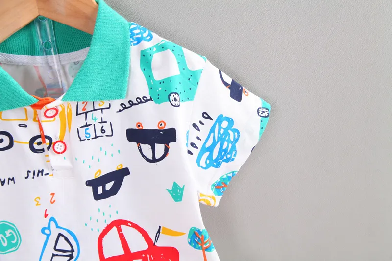 New Summer Baby Girls Clothes Suit Fashion Children Boys Cotton T-Shirt Shorts 2Pcs/Sets Toddler Casual Clothing Kids Tracksuits