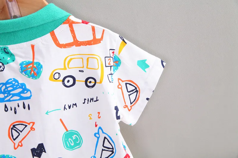 New Summer Baby Girls Clothes Suit Fashion Children Boys Cotton T-Shirt Shorts 2Pcs/Sets Toddler Casual Clothing Kids Tracksuits