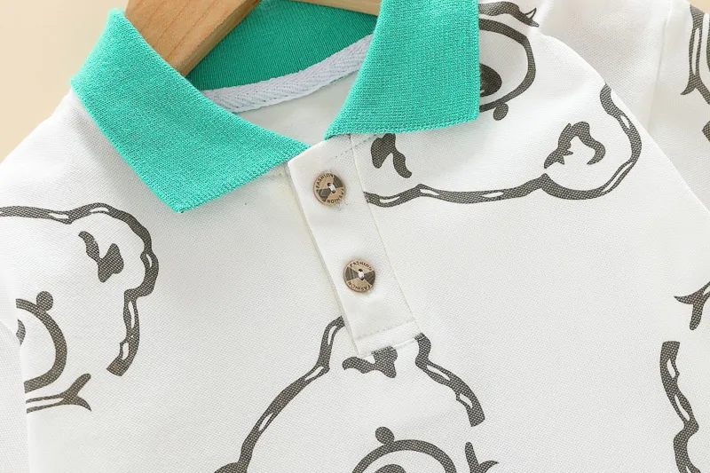 New Summer Baby Girls Clothes Suit Children Boys Fashion Cartoon T-Shirt Shorts 2Pcs/Sets Toddler Casual Costume Kids Tracksuits