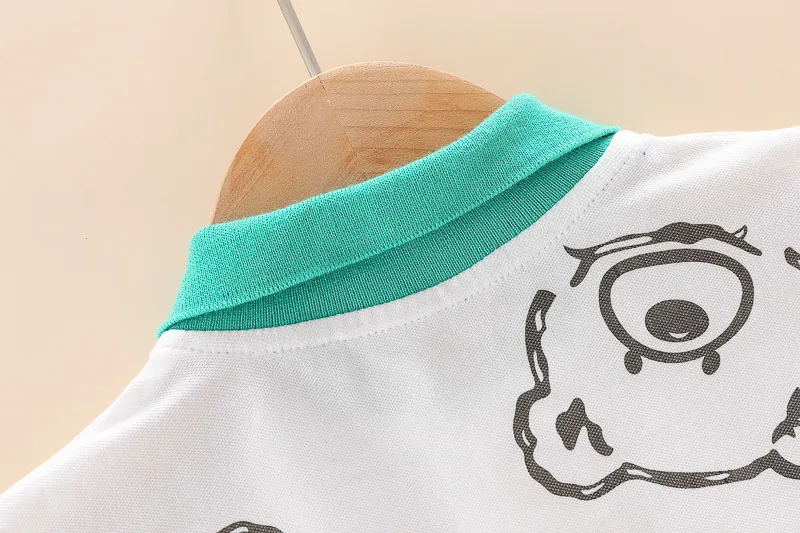 New Summer Baby Girls Clothes Suit Children Boys Fashion Cartoon T-Shirt Shorts 2Pcs/Sets Toddler Casual Costume Kids Tracksuits