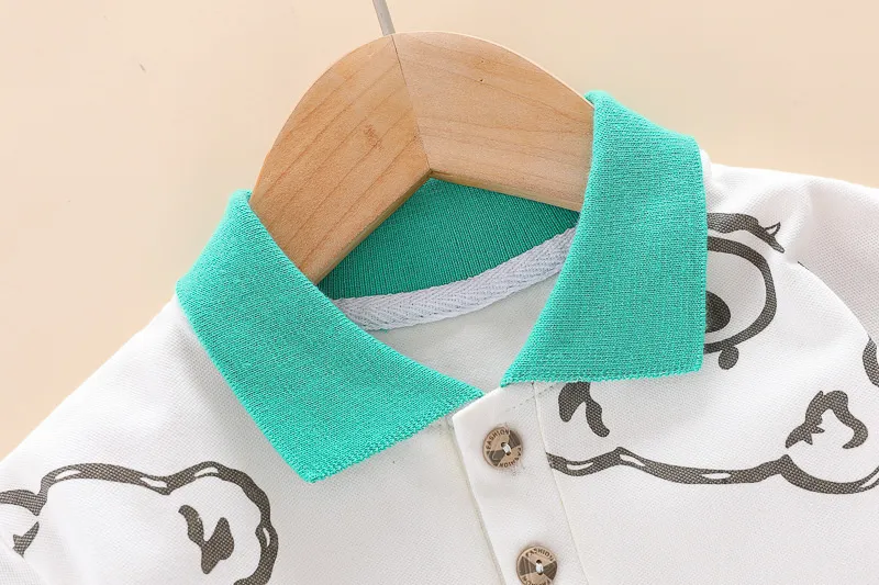 New Summer Baby Girls Clothes Suit Children Boys Fashion Cartoon T-Shirt Shorts 2Pcs/Sets Toddler Casual Costume Kids Tracksuits