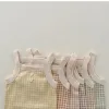 2025 New Baby Sleeveless Clothes Set Boy Girl Summer Thin Cotton Vest + Shorts 2pcs Suit Infant Outfits Toddler Breathable Set