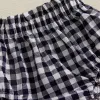 Summer Newborn Baby Elastic Waist Shorts Casual Plaid Print Toddler Bloomers PP Pants Cotton Soft Triangle Baby Girl Shorts
