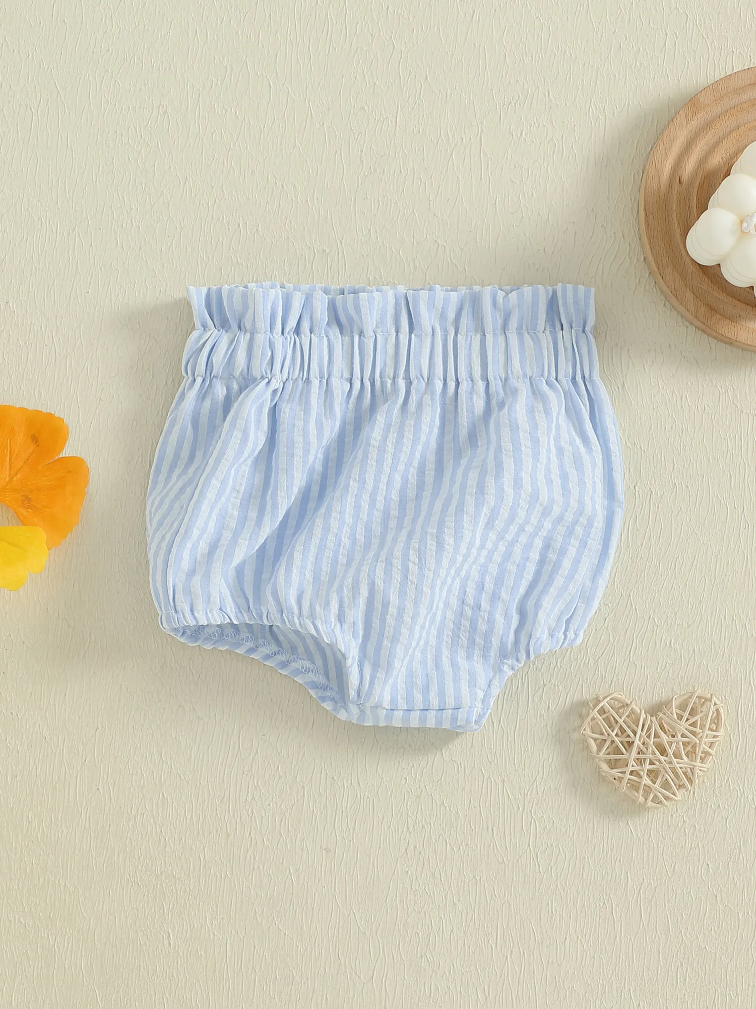 Summer Baby Girls Boys Striped Print Toddler Bloomers PP Pants Cotton Soft Triangle Shorts Newborn Clothes