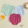 Summer Baby Girls Boys Striped Print Toddler Bloomers PP Pants Cotton Soft Triangle Shorts Newborn Clothes