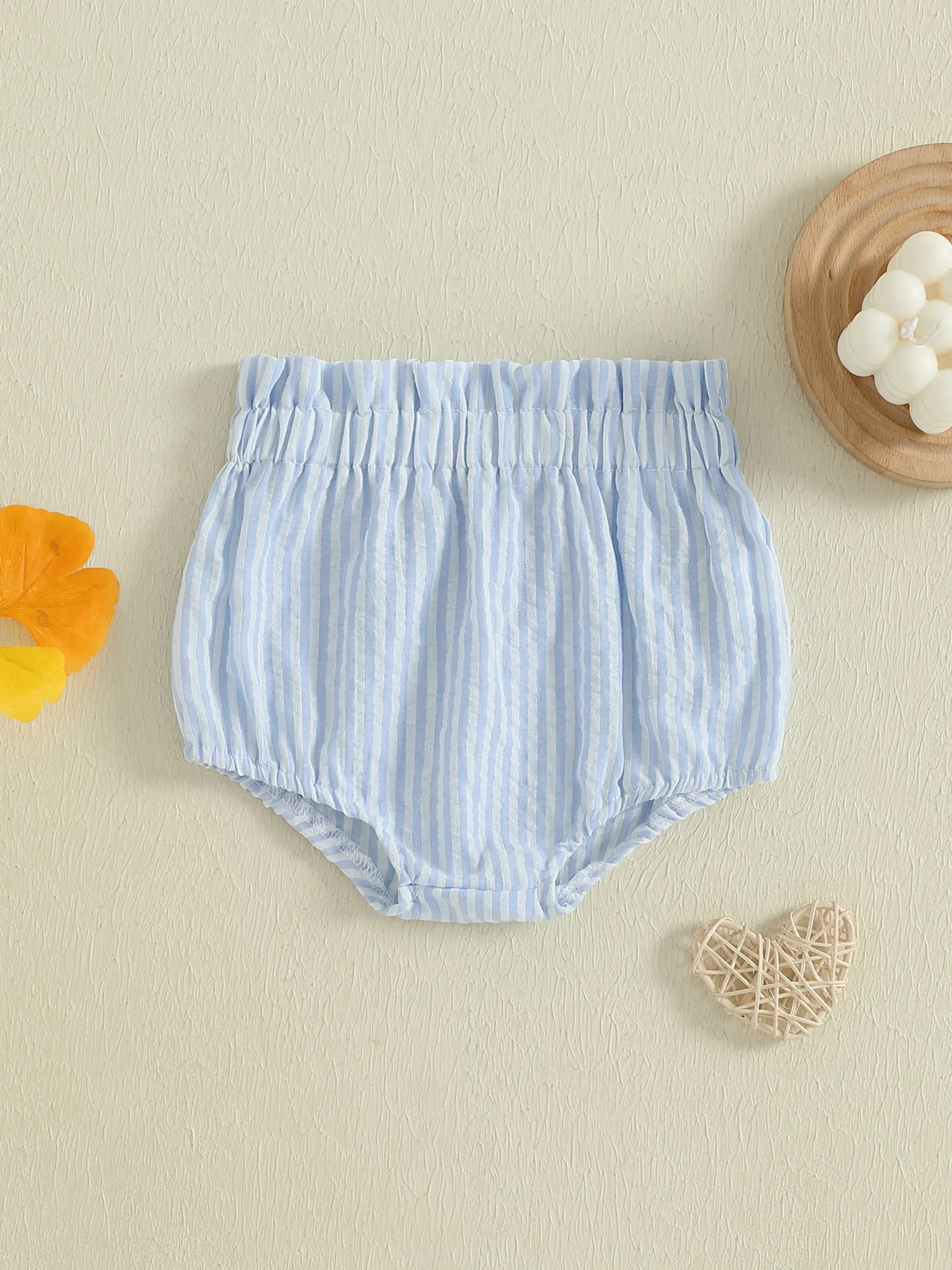 Summer Baby Girls Boys Striped Print Toddler Bloomers PP Pants Cotton Soft Triangle Shorts Newborn Clothes