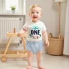 Summer Baby Girls Boys Striped Print Toddler Bloomers PP Pants Cotton Soft Triangle Shorts Newborn Clothes