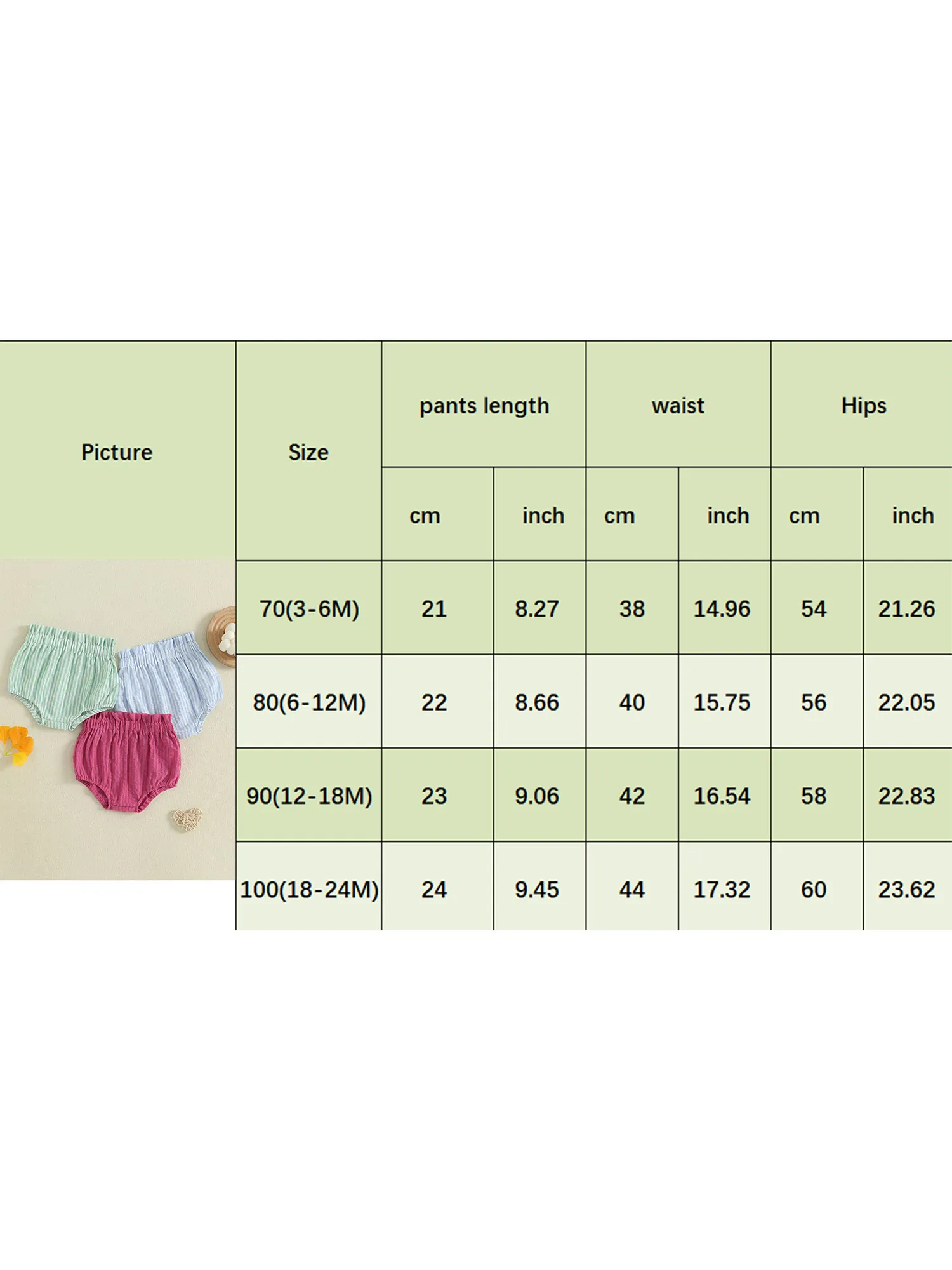 Summer Baby Girls Boys Striped Print Toddler Bloomers PP Pants Cotton Soft Triangle Shorts Newborn Clothes