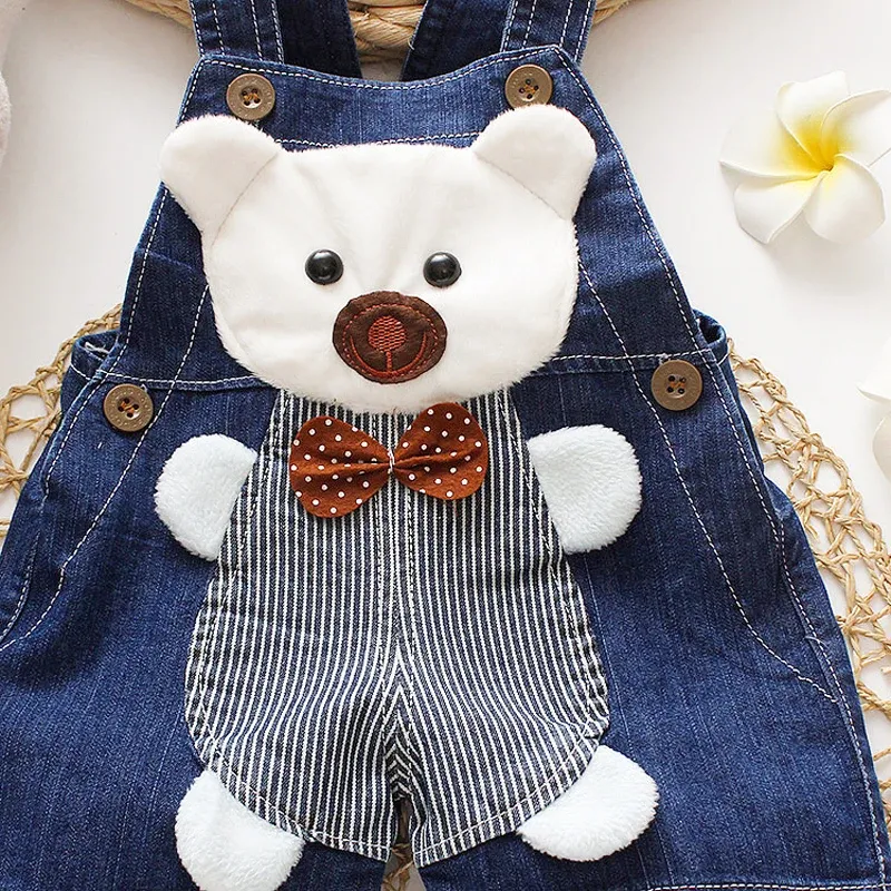 DIIMUU Summer Overalls Shorts – Denim Jumpsuit