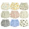 2025 Toddler Baby Summer Shorts Cotton Linen Cartoon Breathable Children Lounge Clothes for 3M-6T Boy Girl Korean Cute PP Pants