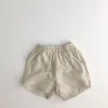 Summer Baby Cotton Linen Shorts Kids Boy Girl Leisure Breathable Short Pant Thin Style Children's Outwear Clothes