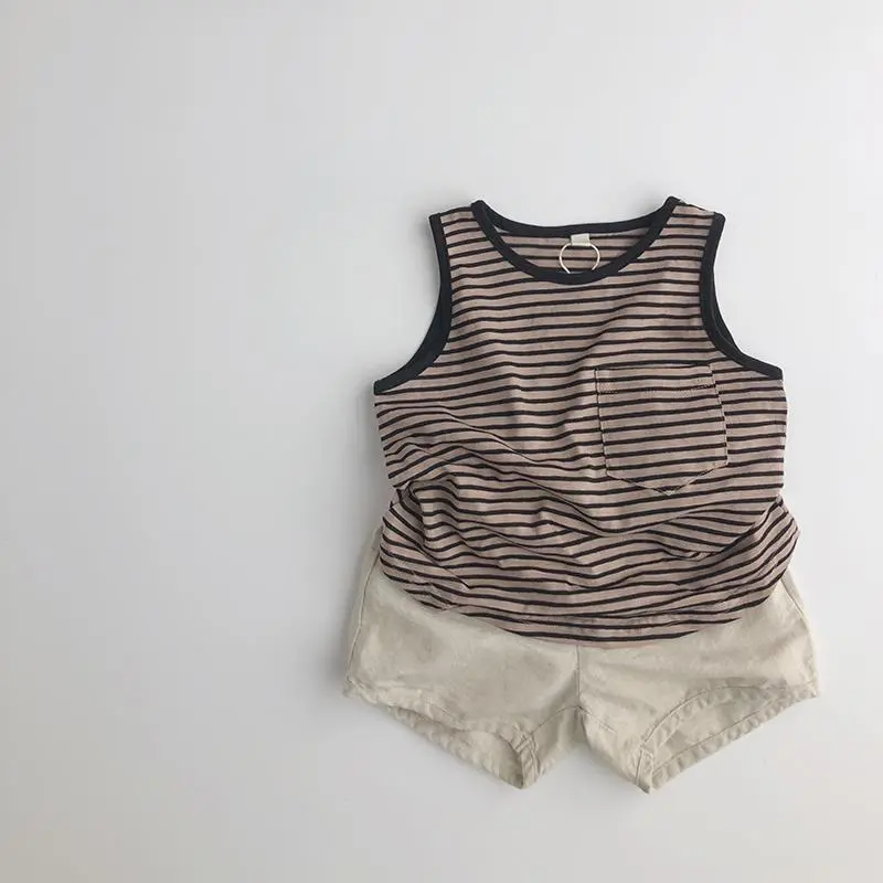 Summer Baby Cotton Linen Shorts Kids Boy Girl Leisure Breathable Short Pant Thin Style Children's Outwear Clothes