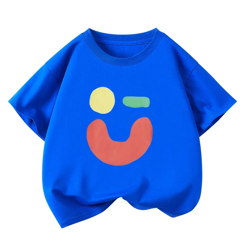 Girls Summer T Shirts 2025 Cotton Graphic Tees for Baby Short-sleeve Kids Tops Toddler Children Shirts Boys T-Shirt