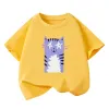 Girls Summer T Shirts 2025 Cotton Graphic Tees for Baby Short-sleeve Kids Tops Toddler Children Shirts Boys T-Shirt