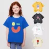 Girls Summer T Shirts 2025 Cotton Graphic Tees for Baby Short-sleeve Kids Tops Toddler Children Shirts Boys T-Shirt