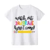 First Day of Kindergarten Kid T-Shirt Girl Boy Clothes Back To School Shirt Preschool 1-5th Grade Child Shirts School Opens Gift