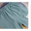 1-5 Years Old Summer Kids Wears Children's Shorts Baby Boy Cotton Linen Pants Boys Girls Pant Cartoon Children Casual Pants