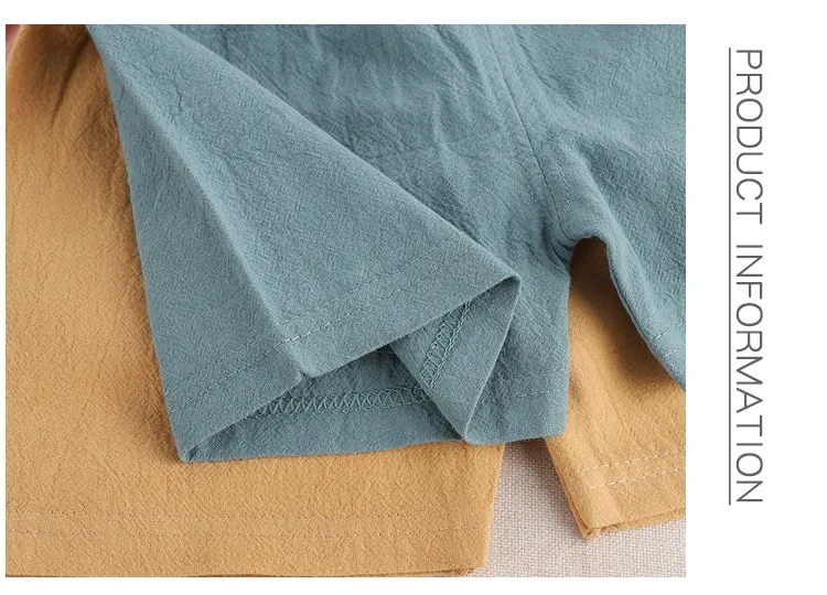 1-5 Years Old Summer Kids Wears Children's Shorts Baby Boy Cotton Linen Pants Boys Girls Pant Cartoon Children Casual Pants